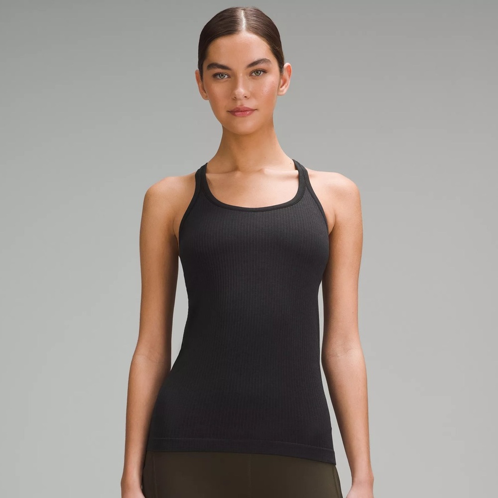 NWOT Lululemon Black Ebb to Street Tank
